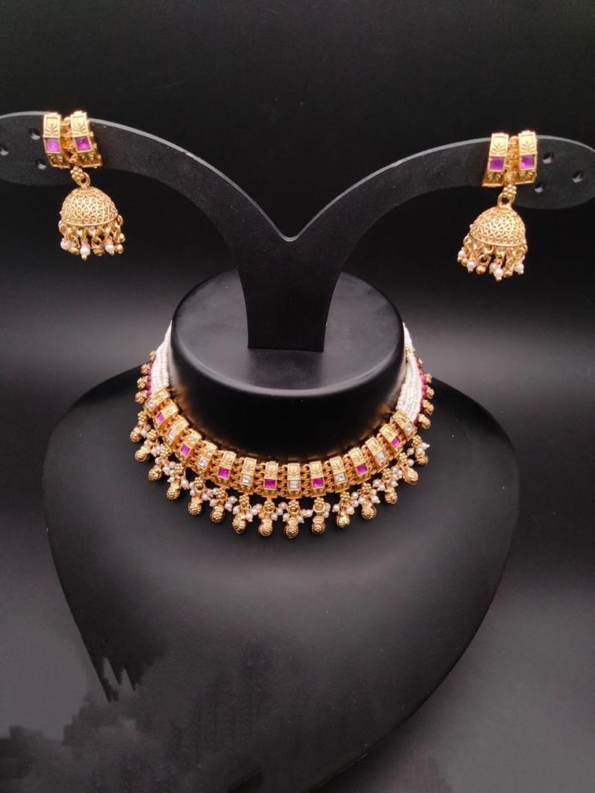 polki-necklace_set-NSP17391RRJ