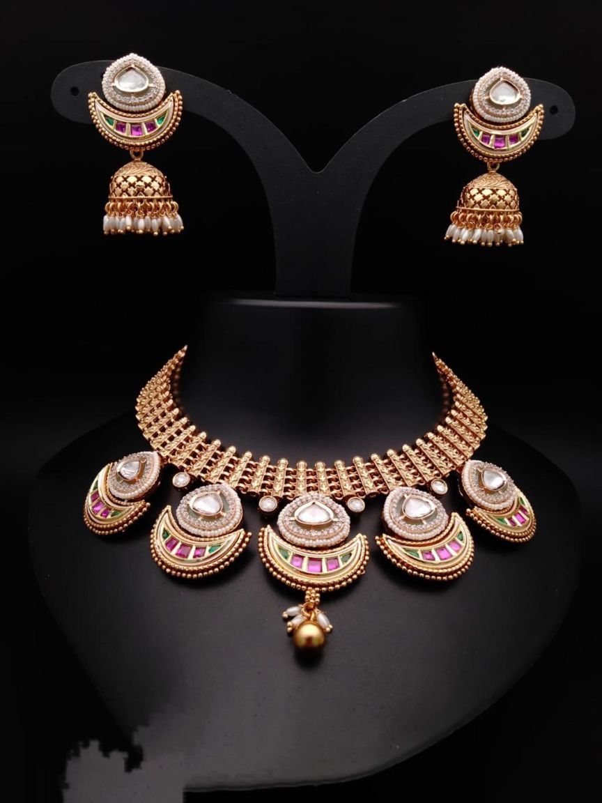 polki-necklace_set-NSP17599RGRRJ