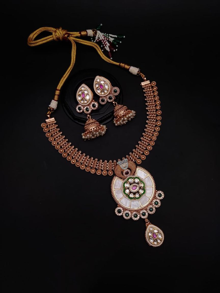 polki-necklace_set-NSP17636RGRRJ