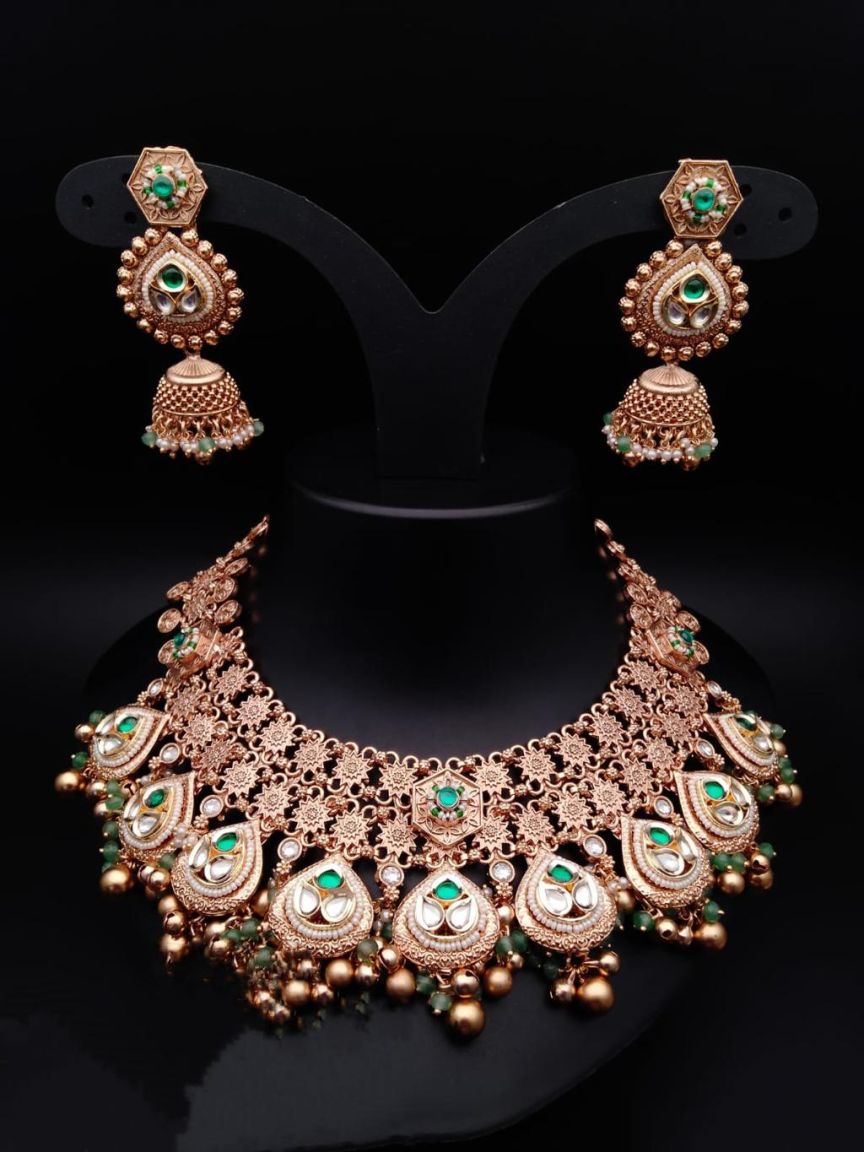polki-necklace_set-NSP17639GRRJ