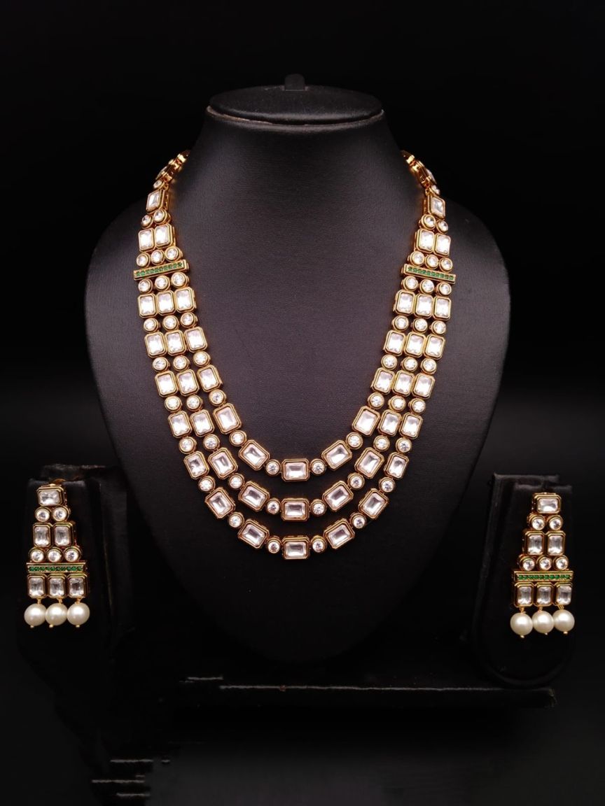 polki-necklace_set-NSP17654GRGD