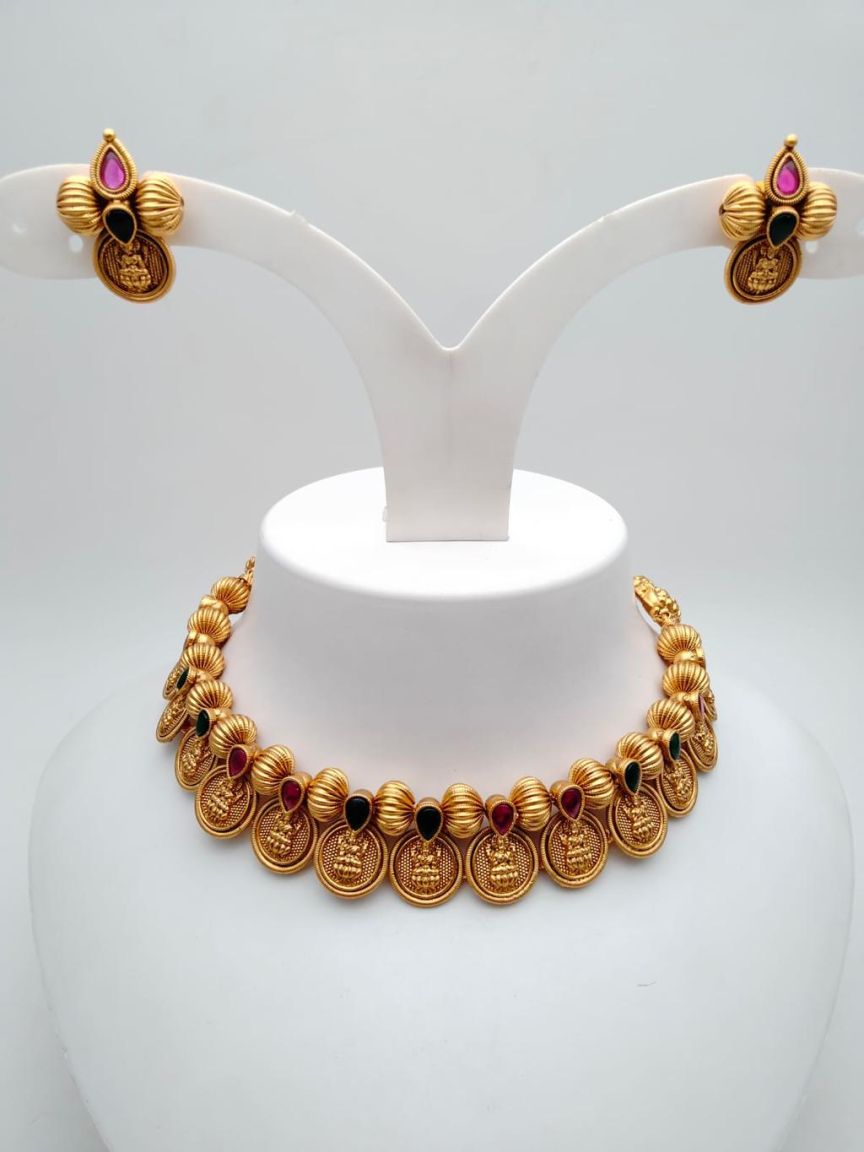 polki-necklace_set-NSP17681RGRRJ