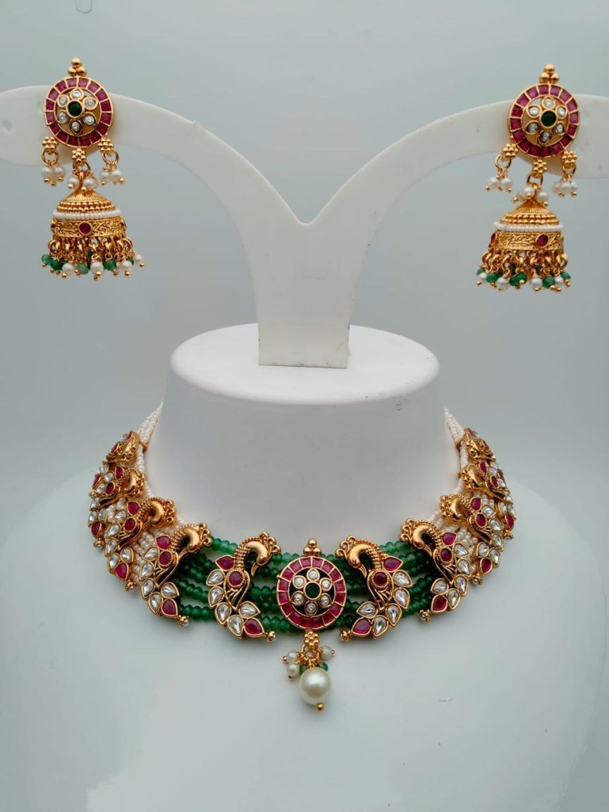 polki-necklace_set-NSP17723RGRRJ