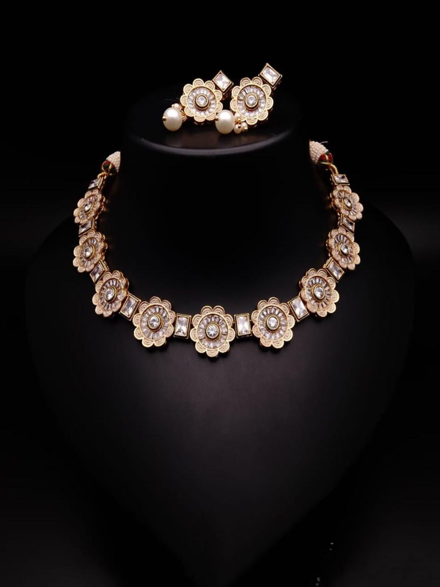 polki-necklace_set-NSP17787WGD