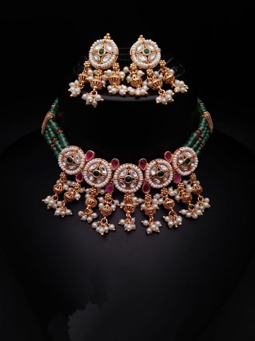 polki-necklace_set-NSP17837RGRRJ