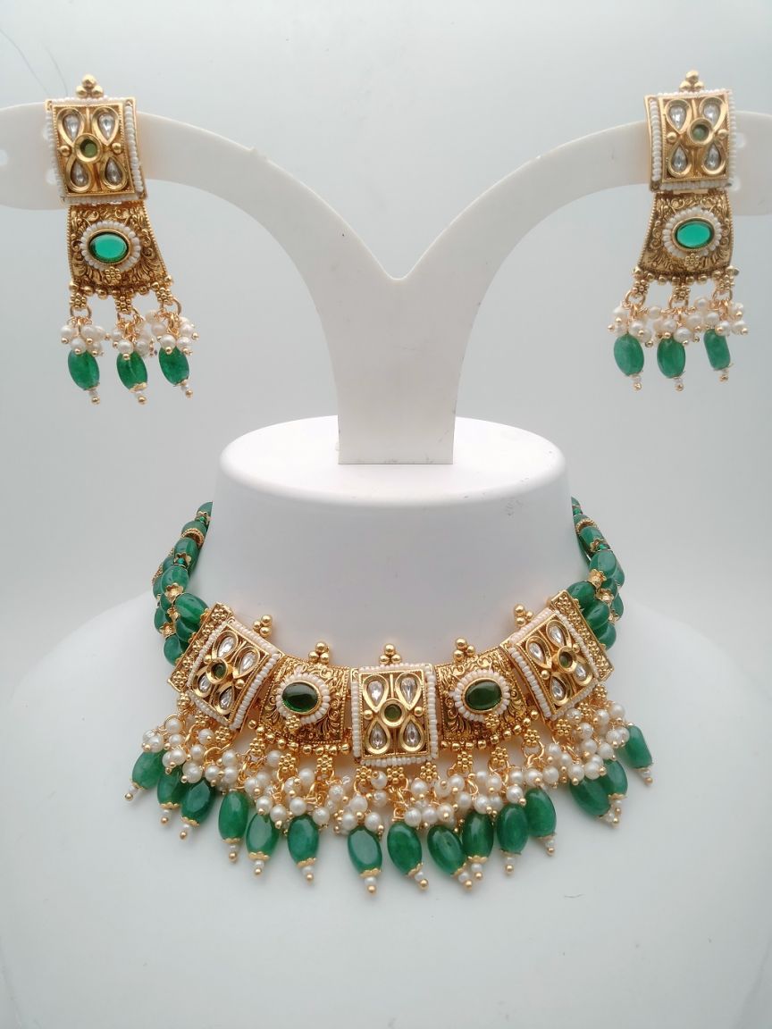polki-necklace_set-NSP17861GRRJ
