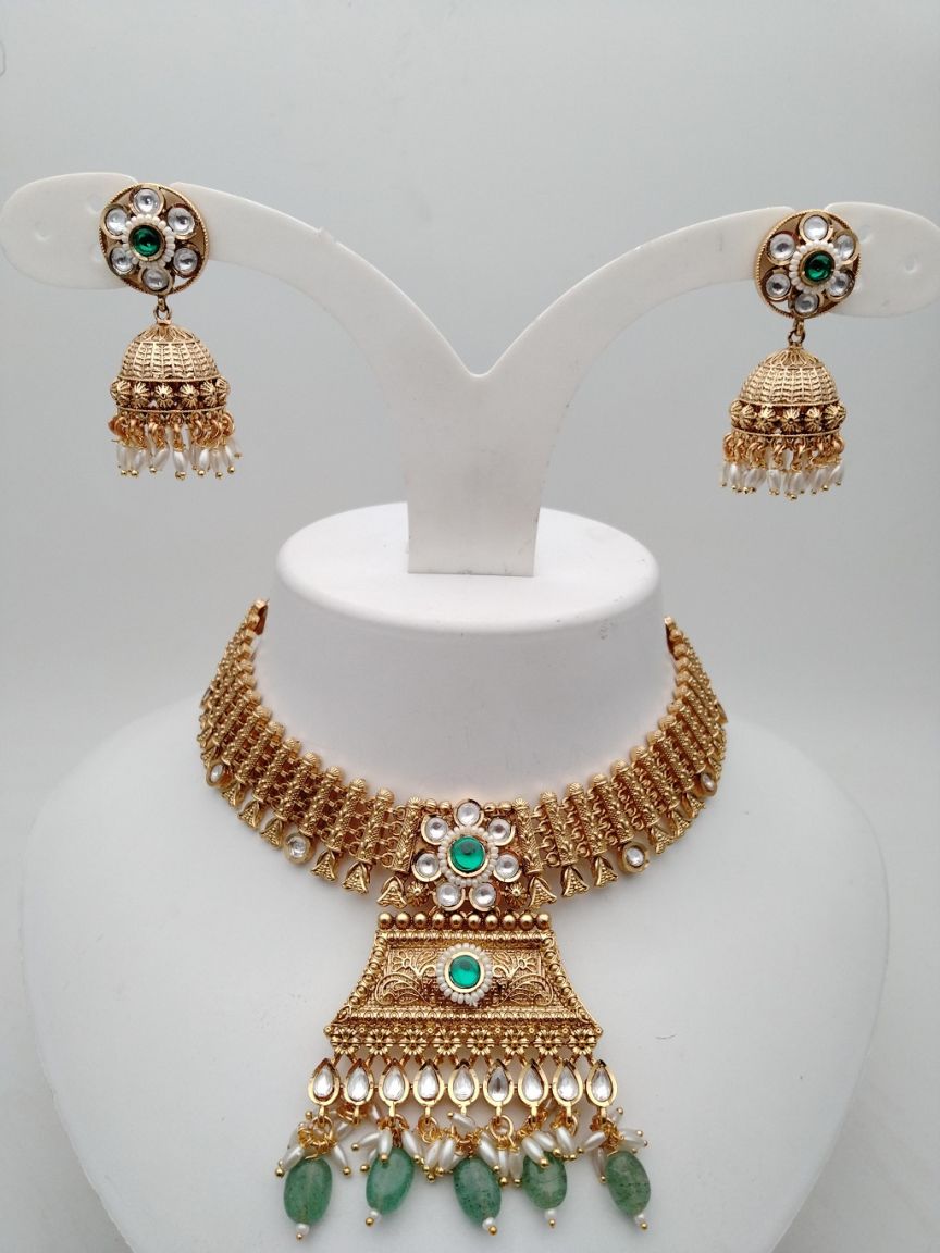 polki-necklace_set-NSP17900GRRJ
