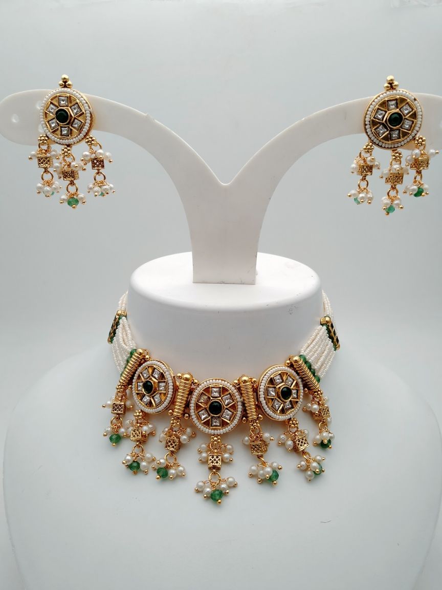 polki-necklace_set-NSP17954GRRJ