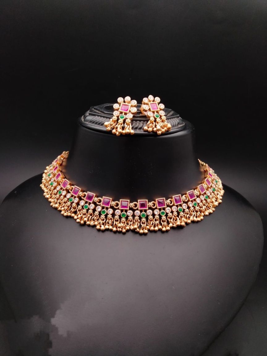 polki-necklace_set-NSP18104RGRRJ