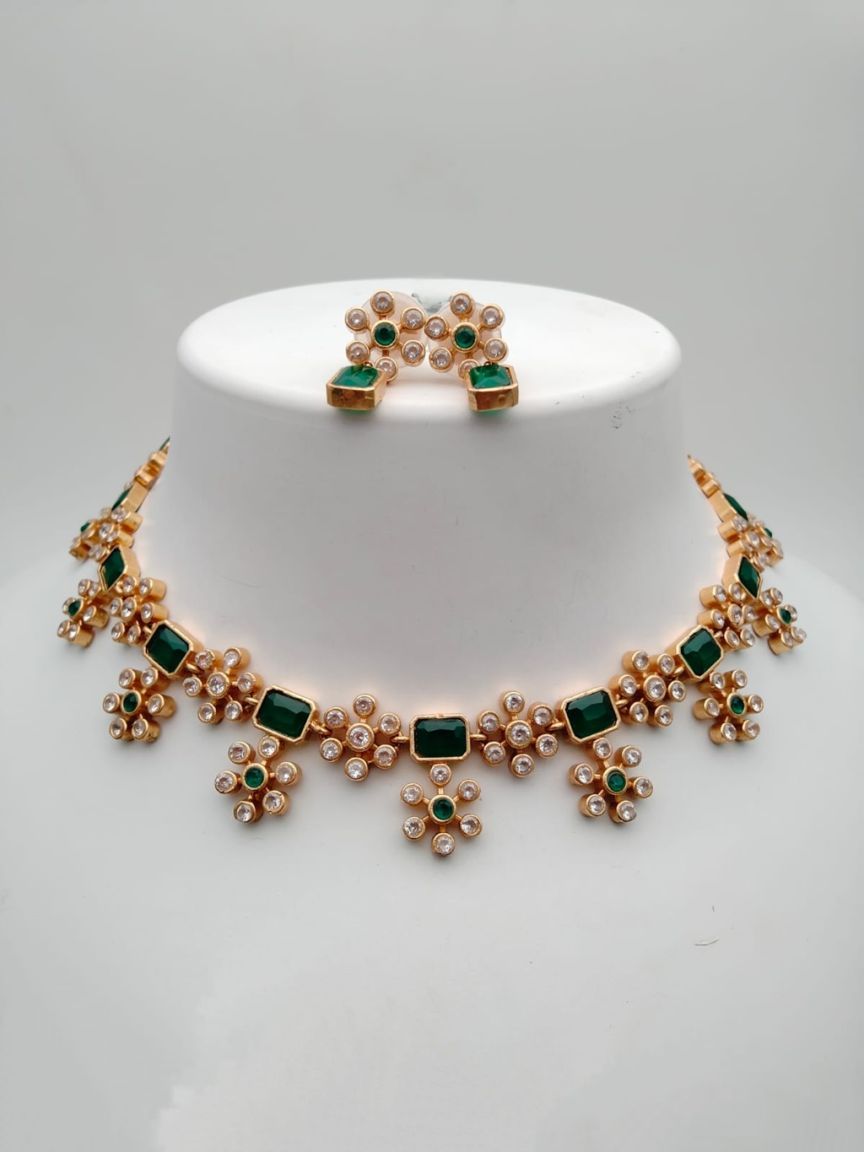 polki-necklace_set-NSP18105GRRJ