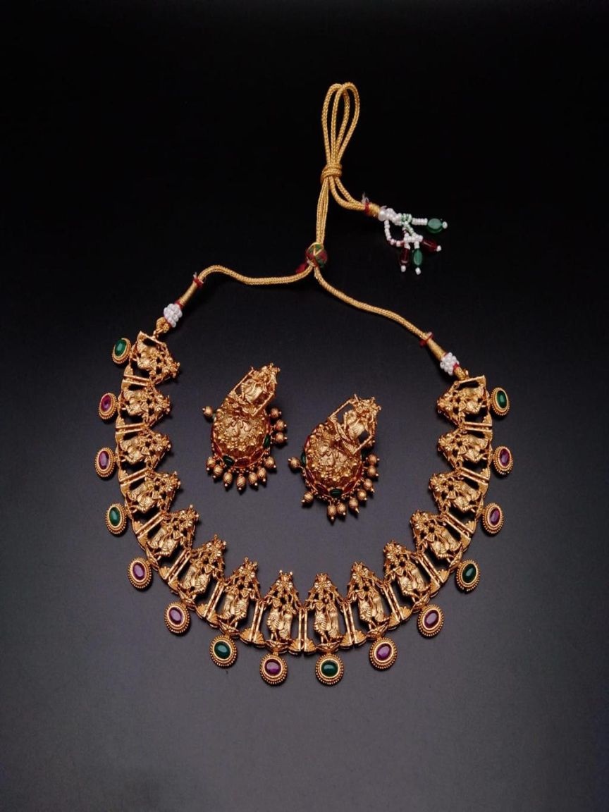 polki-necklace_set-NSP18117RGRGD