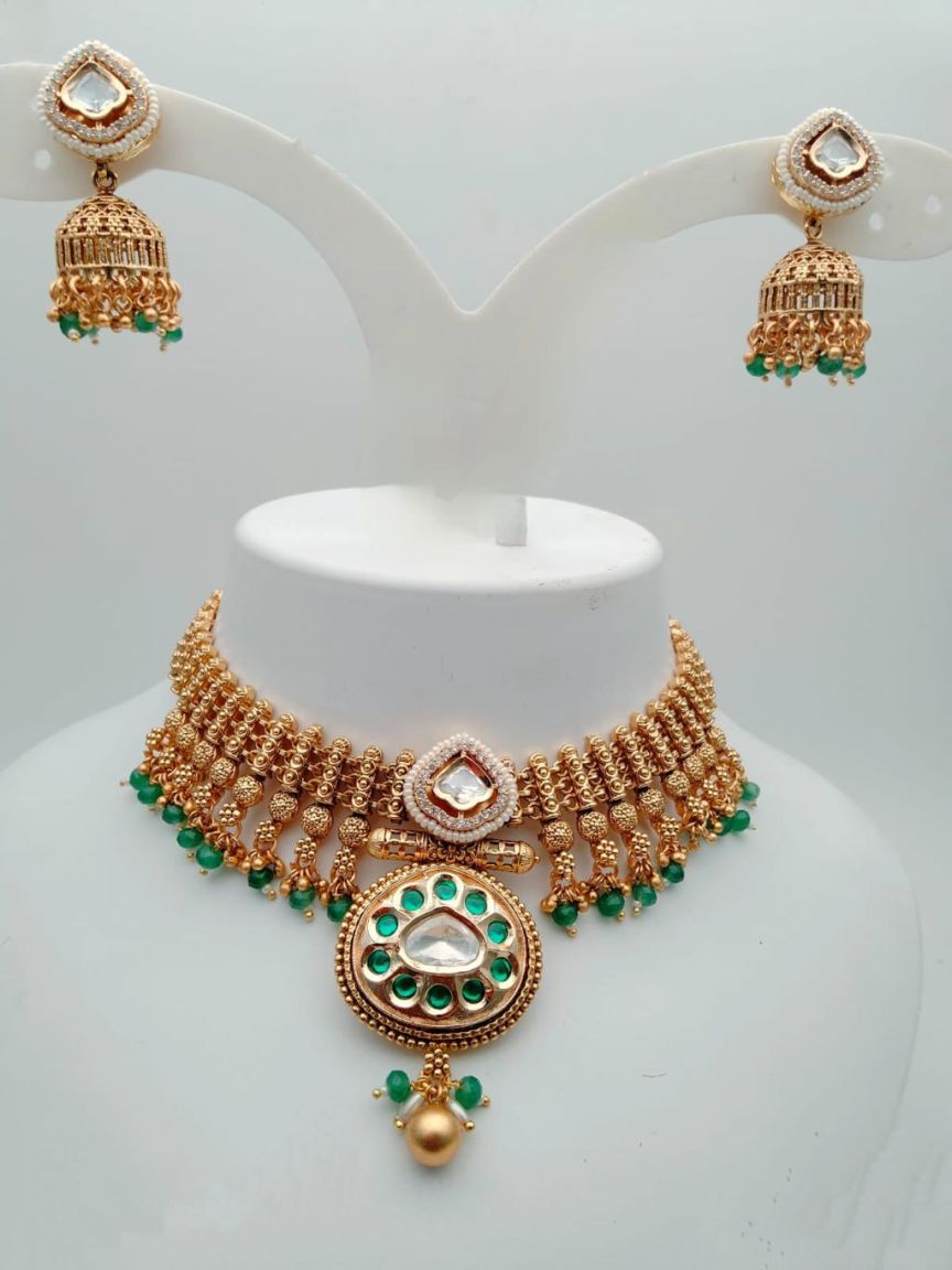 polki-necklace_set-NSP18120GRRJ
