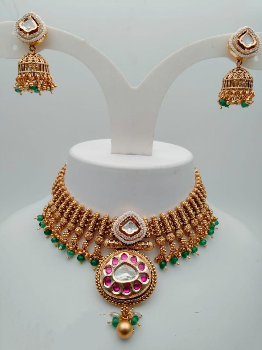 polki-necklace_set-NSP18120RGRRJ