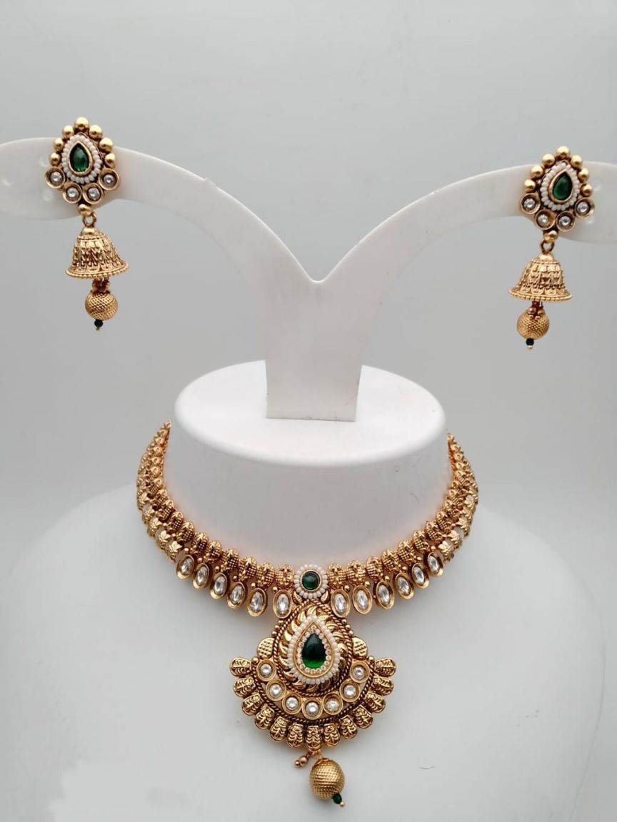 polki-necklace_set-NSP18186GRRJ