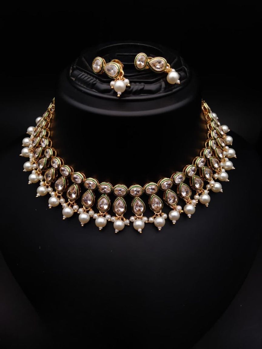 polki-necklace_set-NSP18211WGD