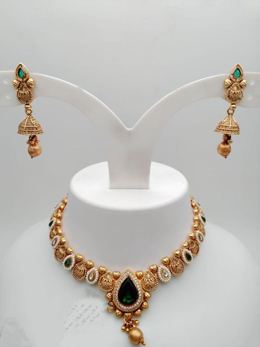 polki-necklace_set-NSP18223GRRJ