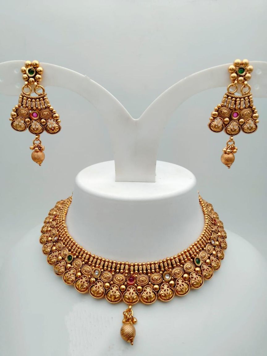 polki-necklace_set-NSP18227RGRRJ