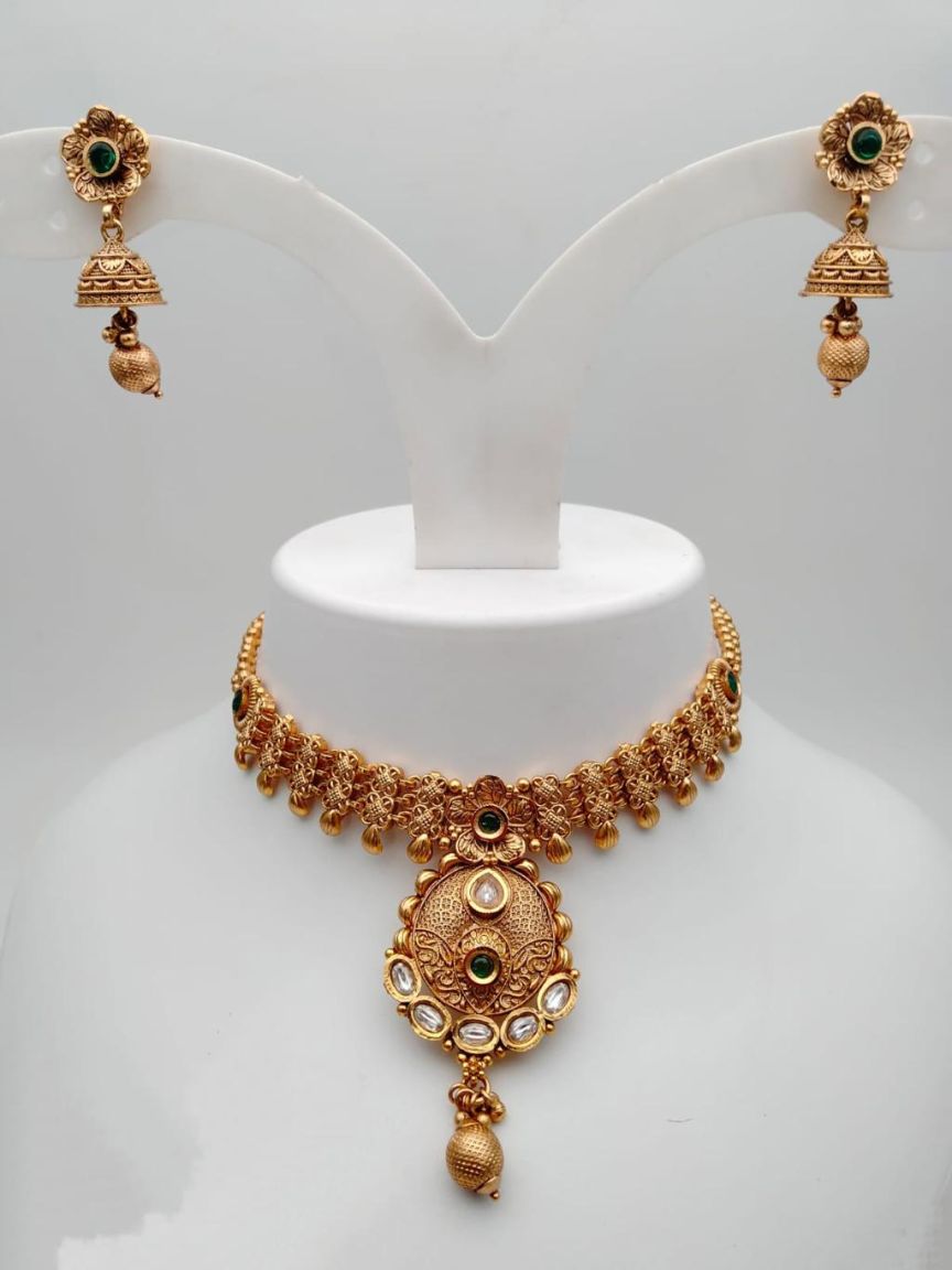 polki-necklace_set-NSP18230GRRJ
