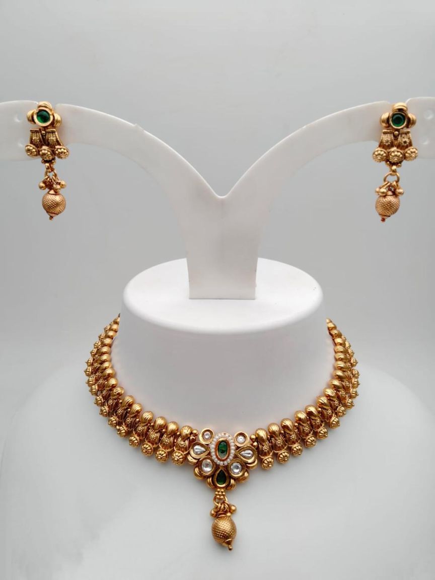 polki-necklace_set-NSP18233GRRJ