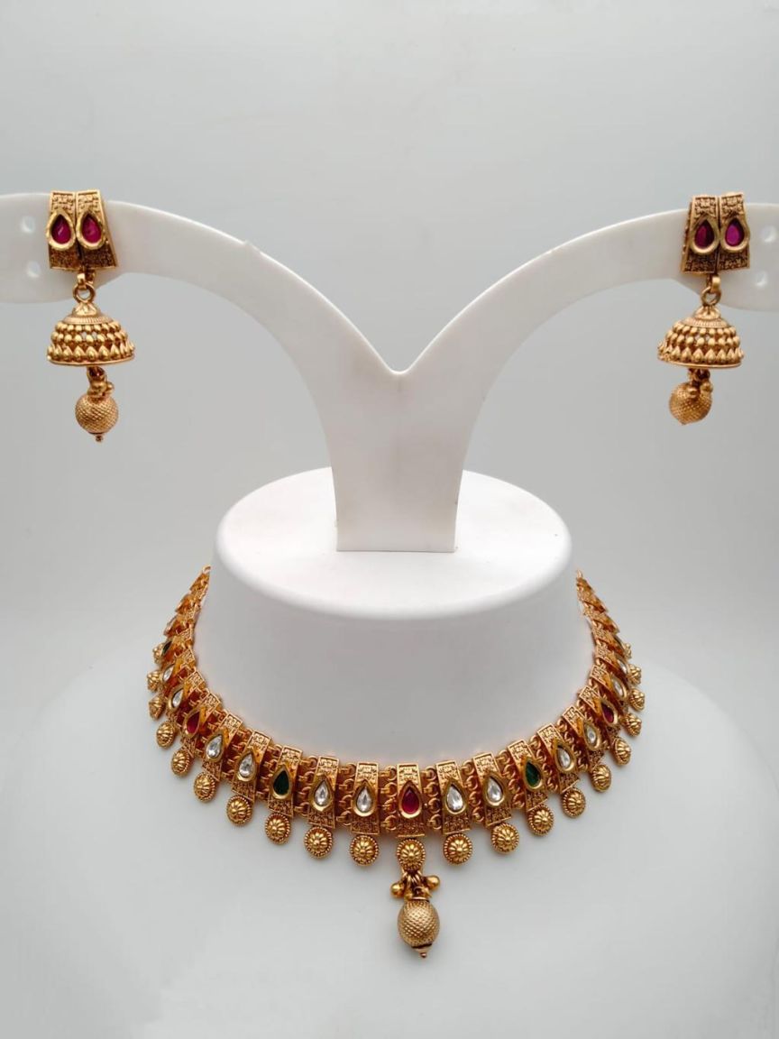 polki-necklace_set-NSP18235RGRRJ