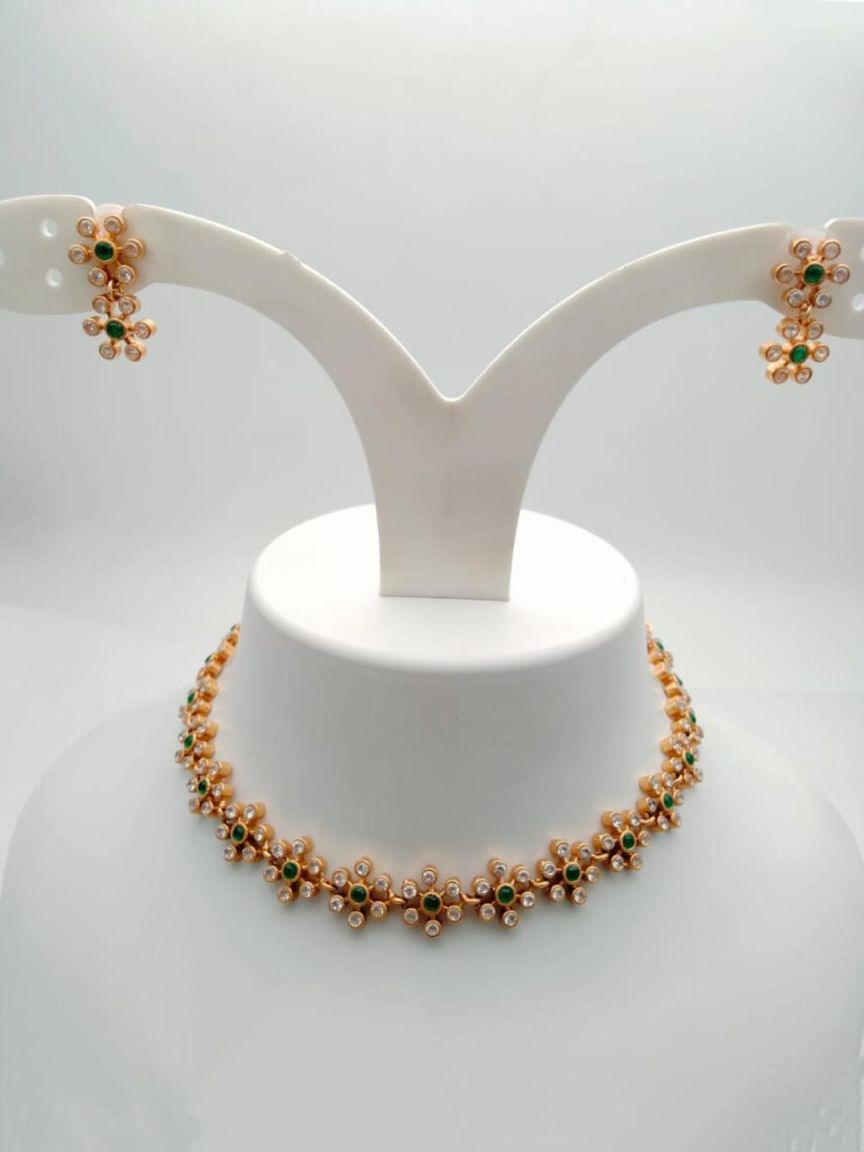 polki-necklace_set-NSP18252GRGD