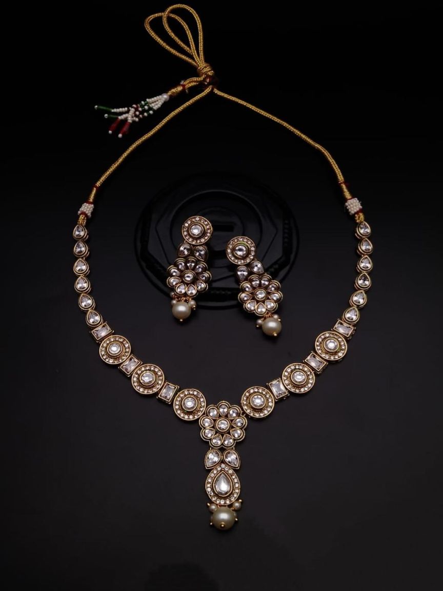 polki-necklace_set-NSP18255WGD