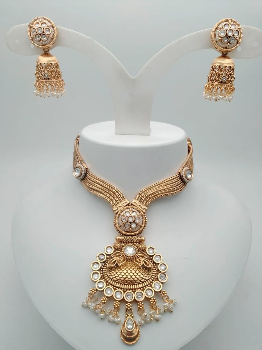 polki-necklace_set-NSP18259WRJ