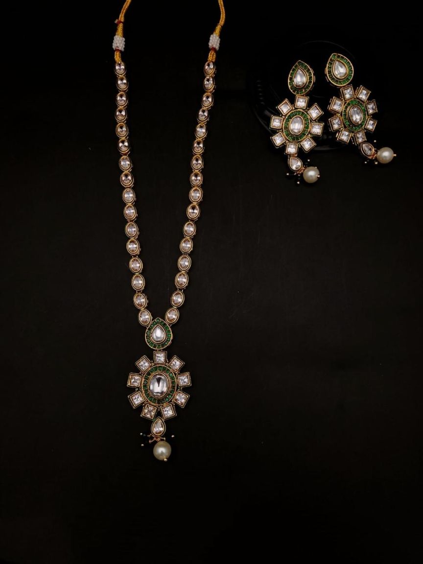 polki-necklace_set-NSP18290GRGD