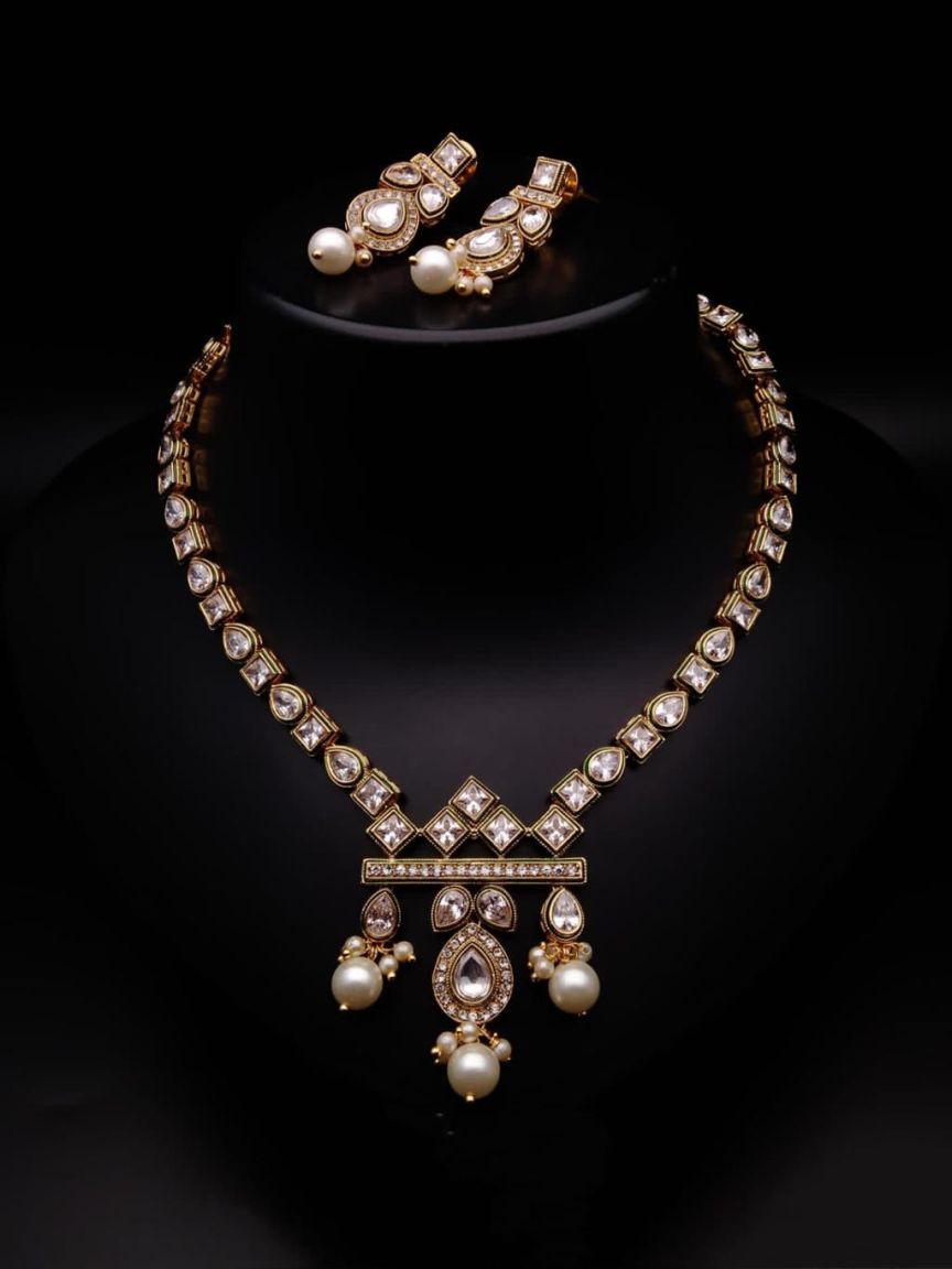 polki-necklace_set-NSP18293WGD