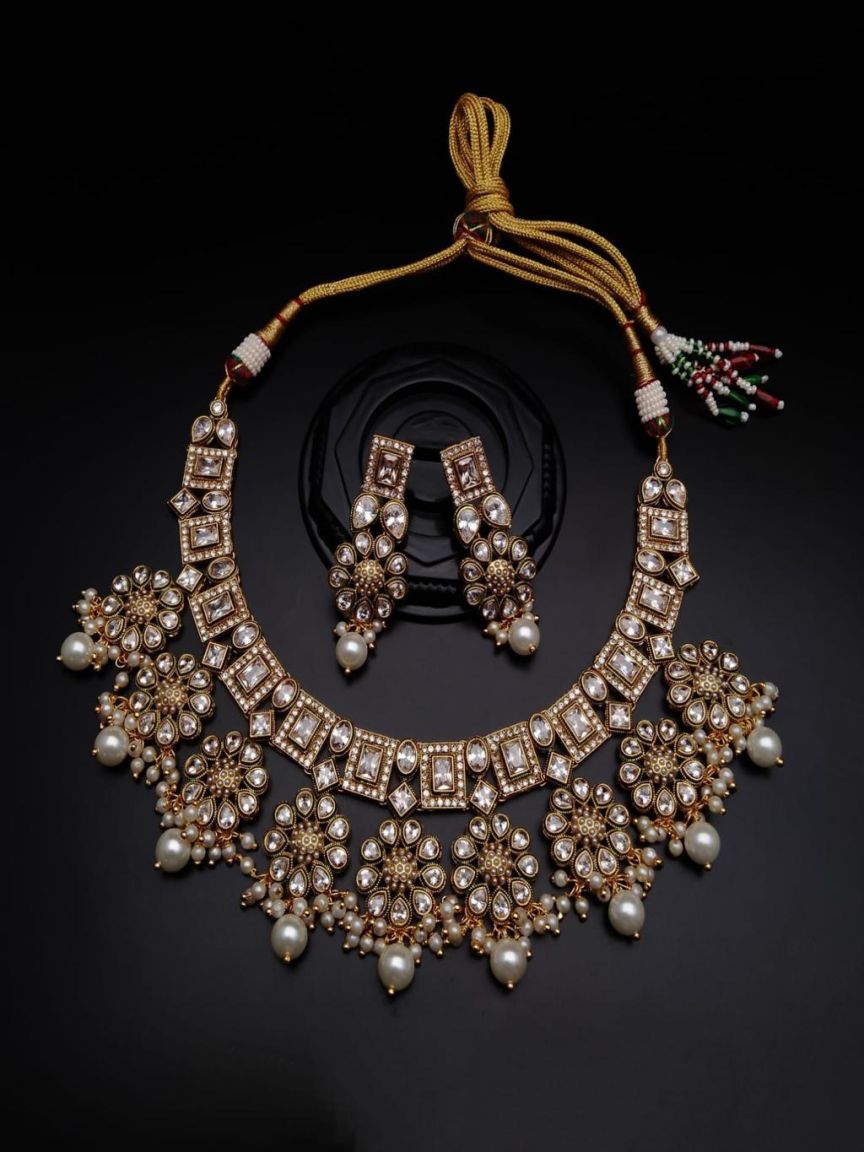 polki-necklace_set-NSP18311WGD