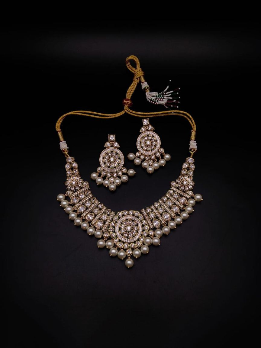 polki-necklace_set-NSP18313WGD