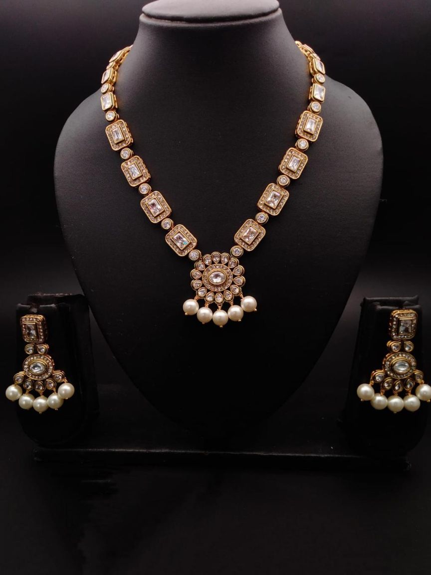polki-necklace_set-NSP18330WGD