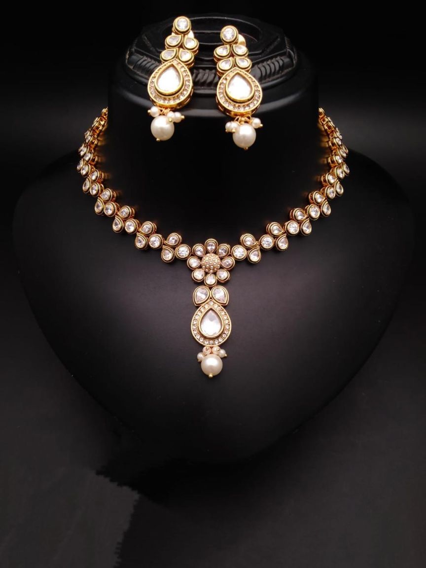 polki-necklace_set-NSP18335WGD