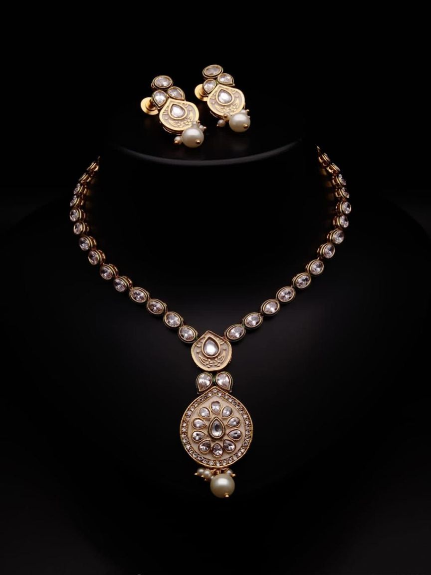 polki-necklace_set-NSP18336WGD