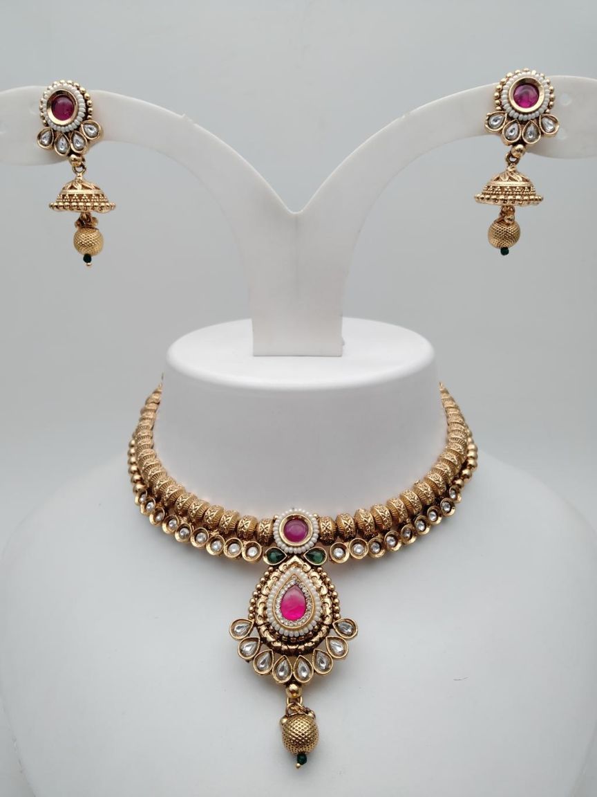 polki-necklace_set-NSP18346RGRRJ