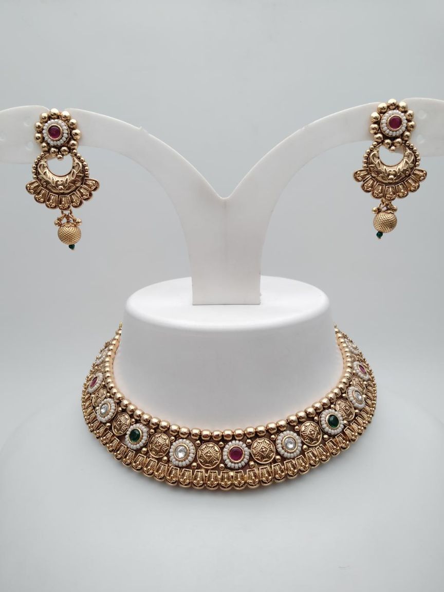 polki-necklace_set-NSP18348RGRRJ