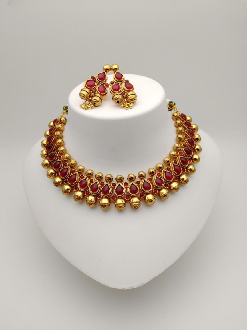 polki-necklace_set-NSP18372MGD