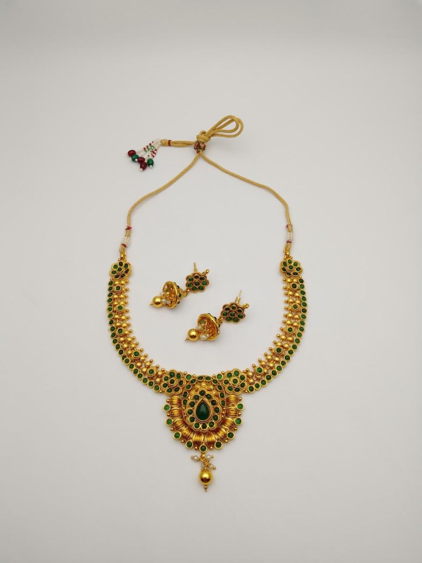 polki-necklace_set-NSP18380GRGD