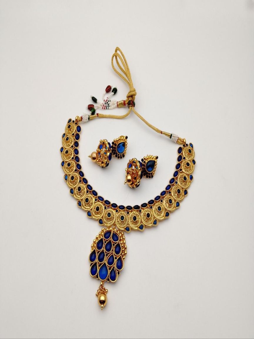 polki-necklace_set-NSP18381BLUGD