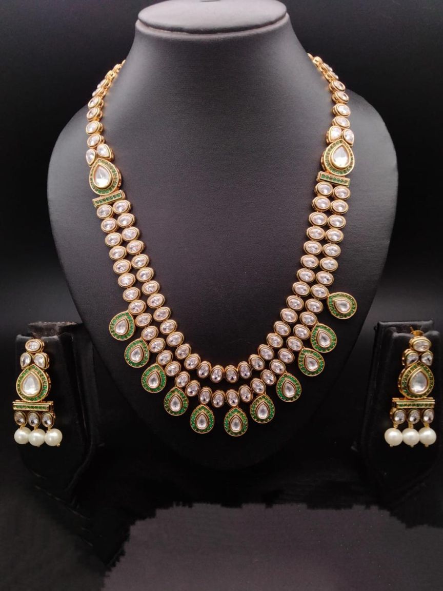 polki-necklace_set-NSP18447GRGD