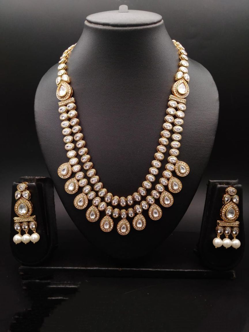 polki-necklace_set-NSP18447WGD