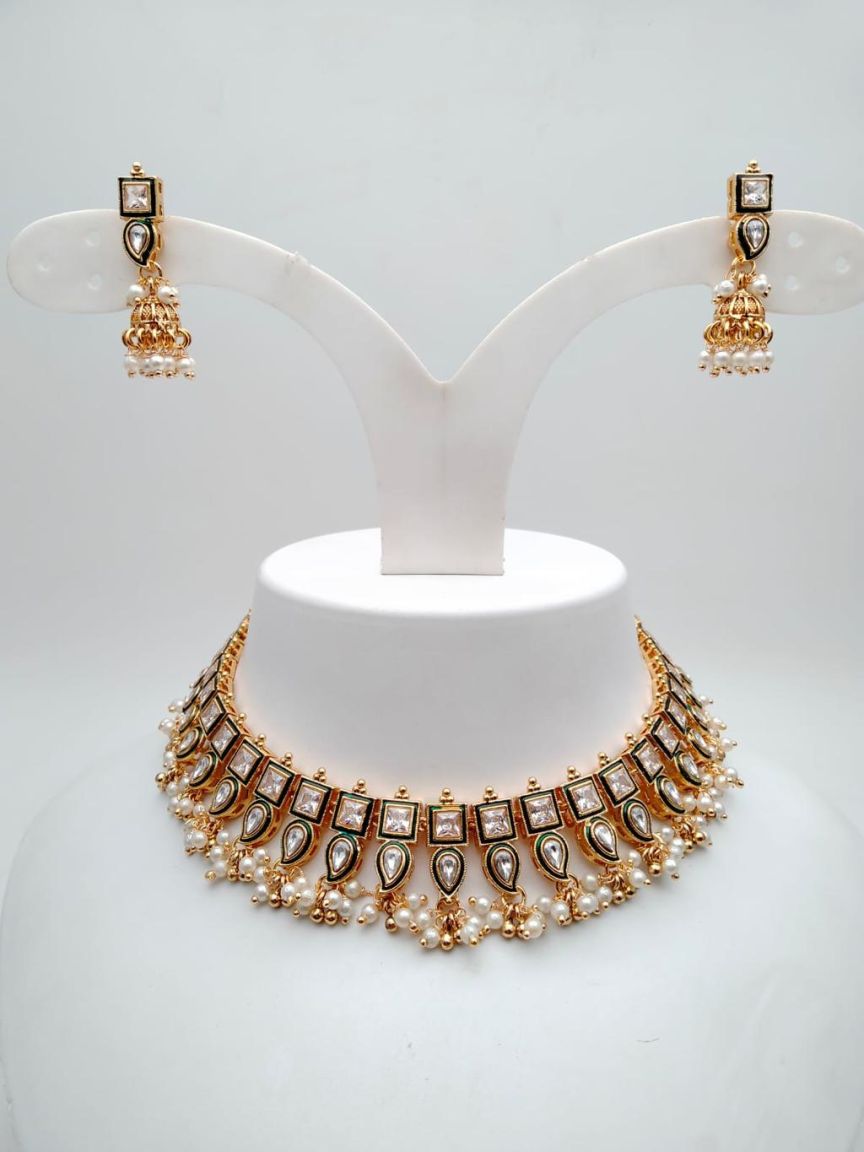 polki-necklace_set-NSP18484WGD