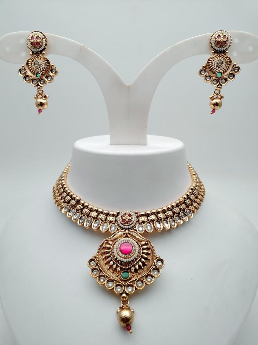 polki-necklace_set-NSP18489RGRRJ