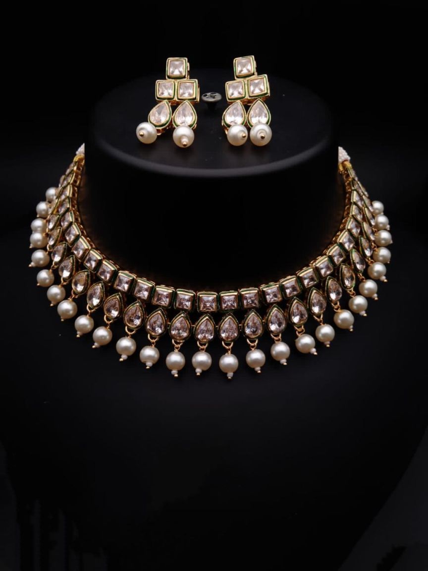 polki-necklace_set-NSP18495WGD