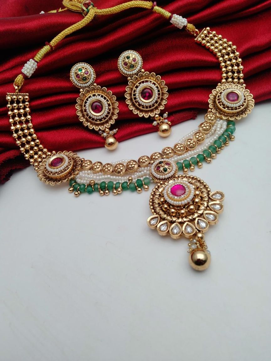 polki-necklace_set-NSP18497RGRRJ