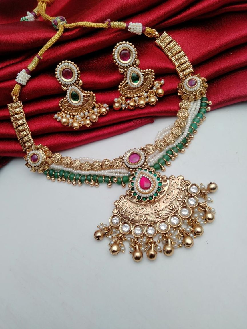 polki-necklace_set-NSP18498RGRRJ
