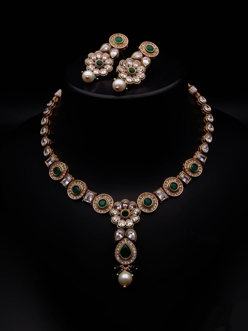 polki-necklace_set-NSP18512GRGD