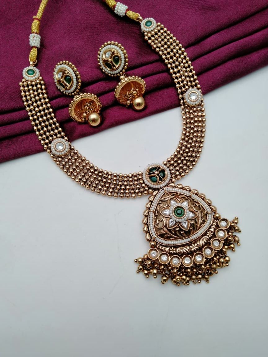polki-necklace_set-NSP18519GRRJ