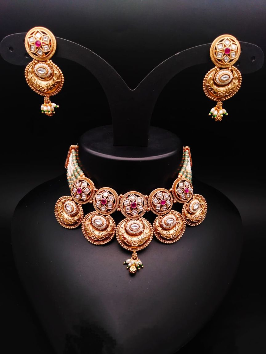 polki-necklace_set-NSP18548RGRRJ