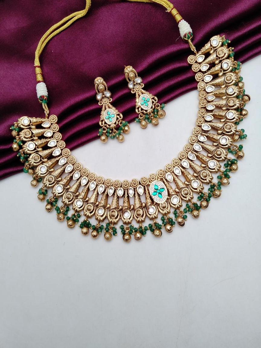polki-necklace_set-NSP18589GRGD